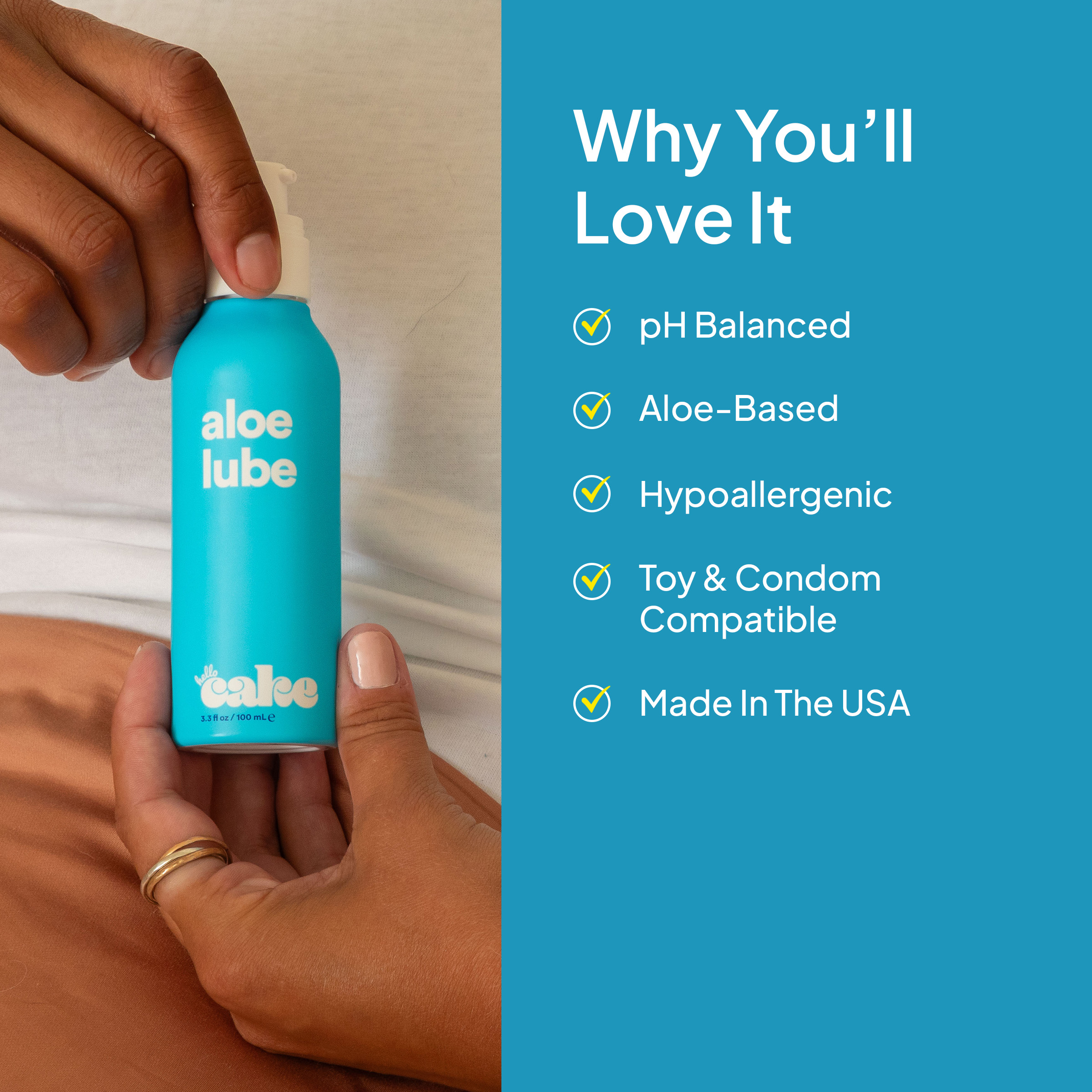 Aloe Lube – 3.3 oz