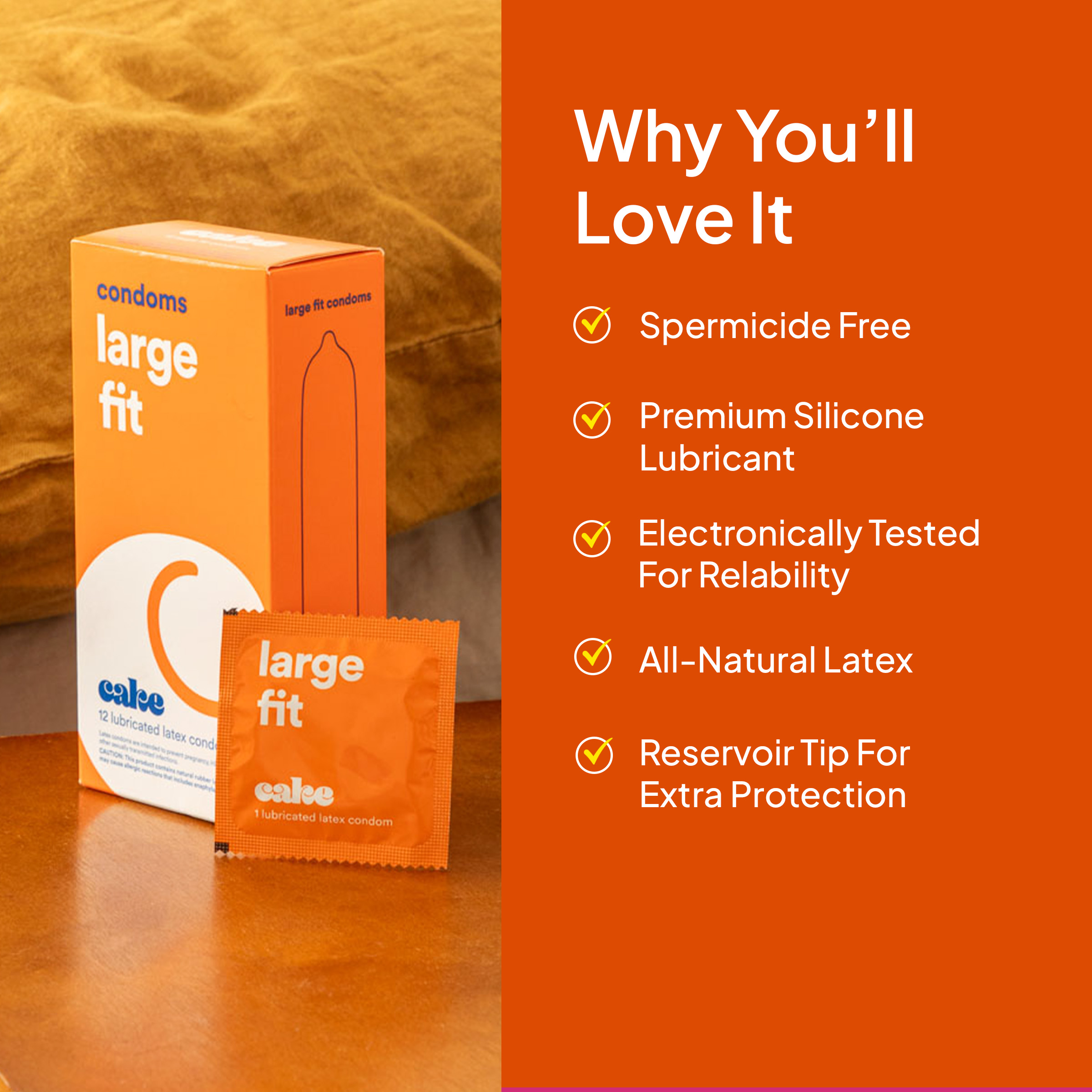 Large Fit Condoms
