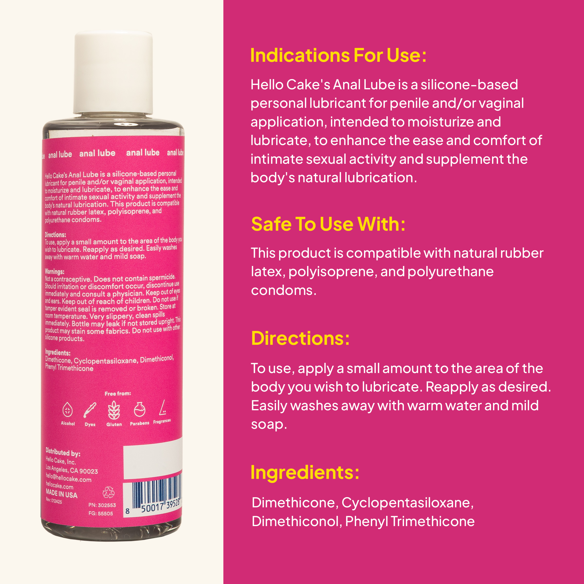 Anal Lube – 8 oz