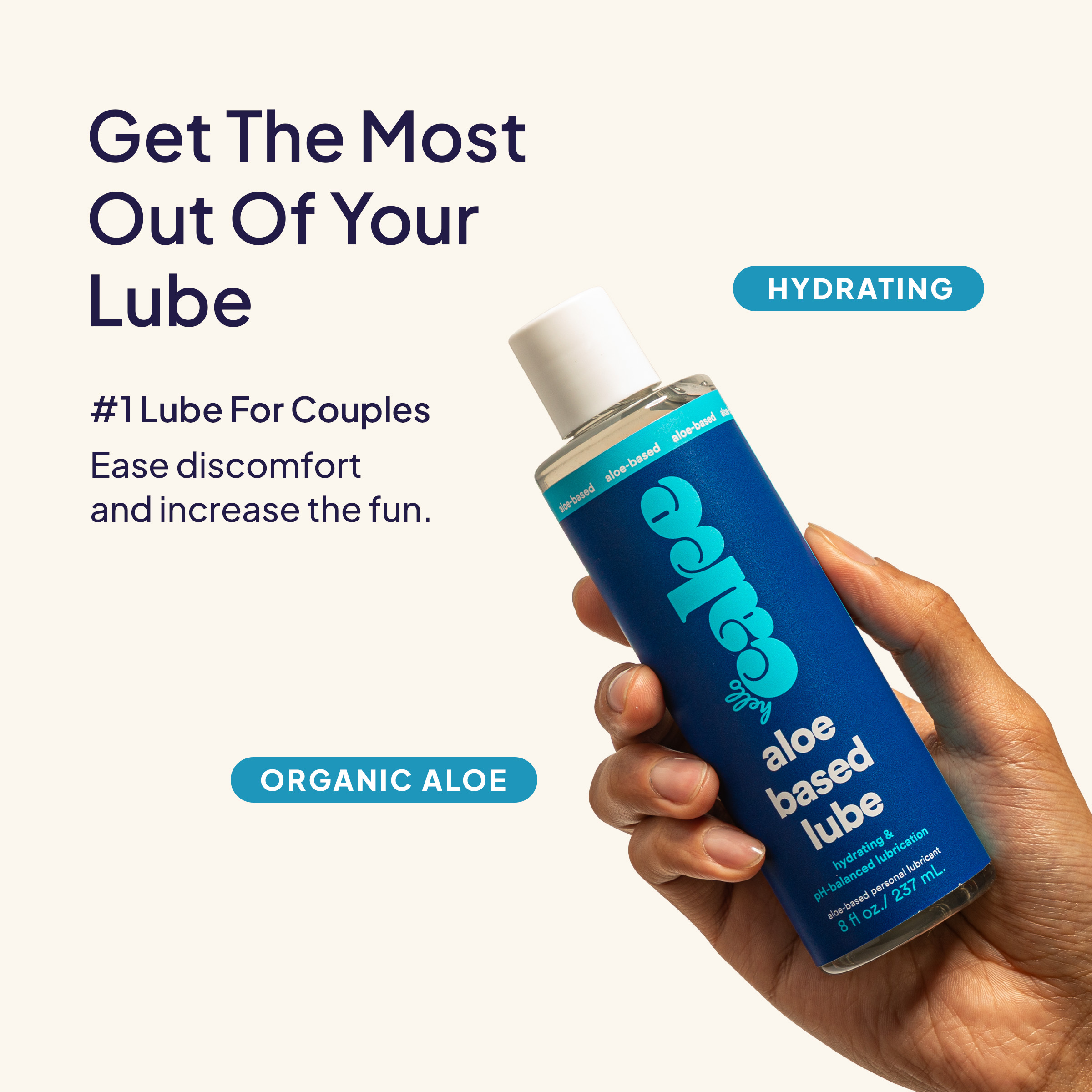 Aloe-Based Lube – 8 oz
