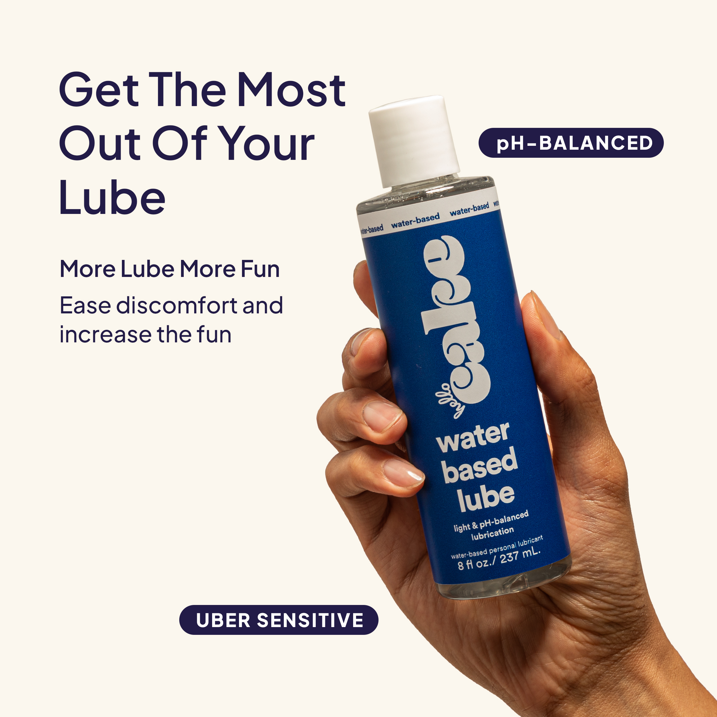 Water-Based Lube – 8 oz