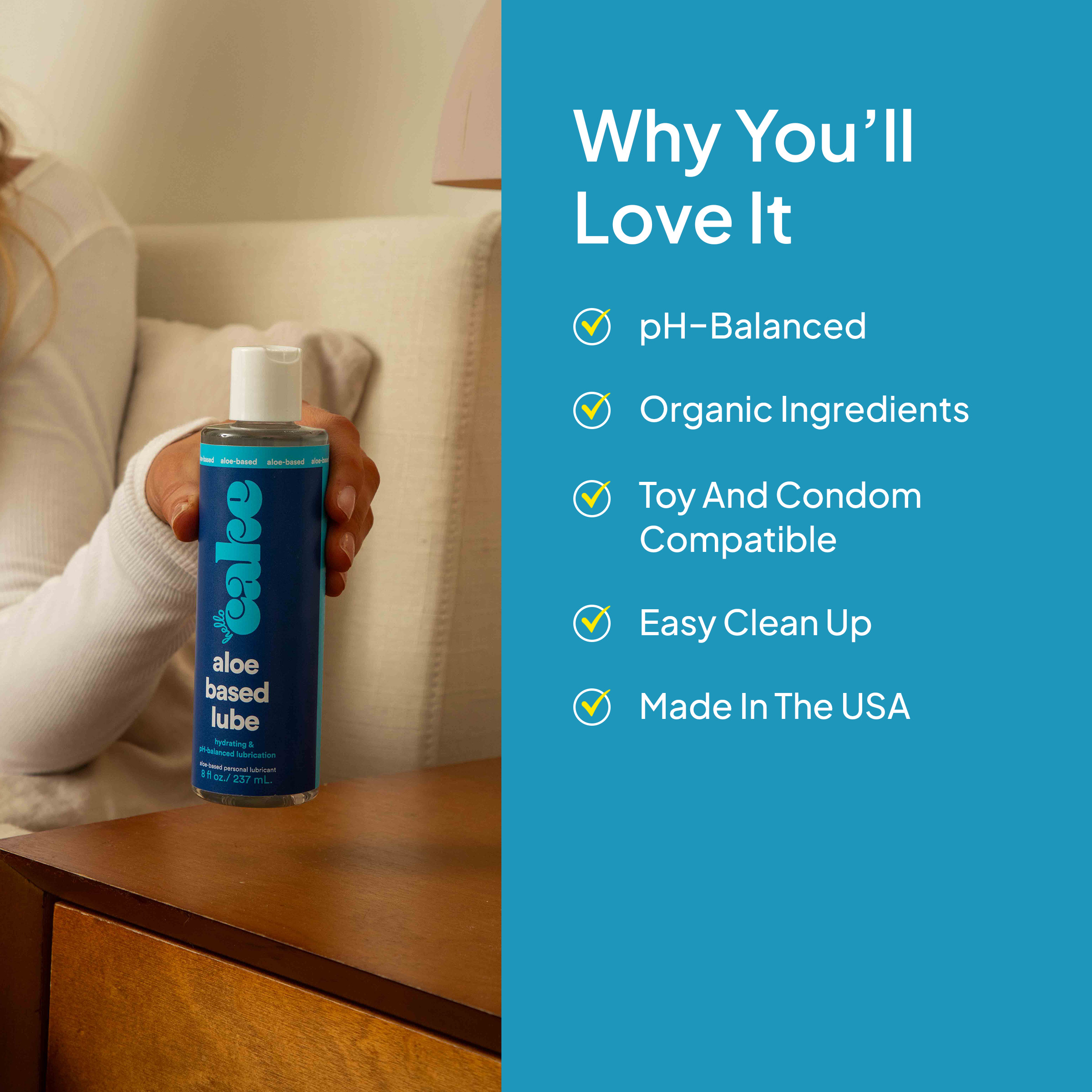 Aloe-Based Lube – 8 oz