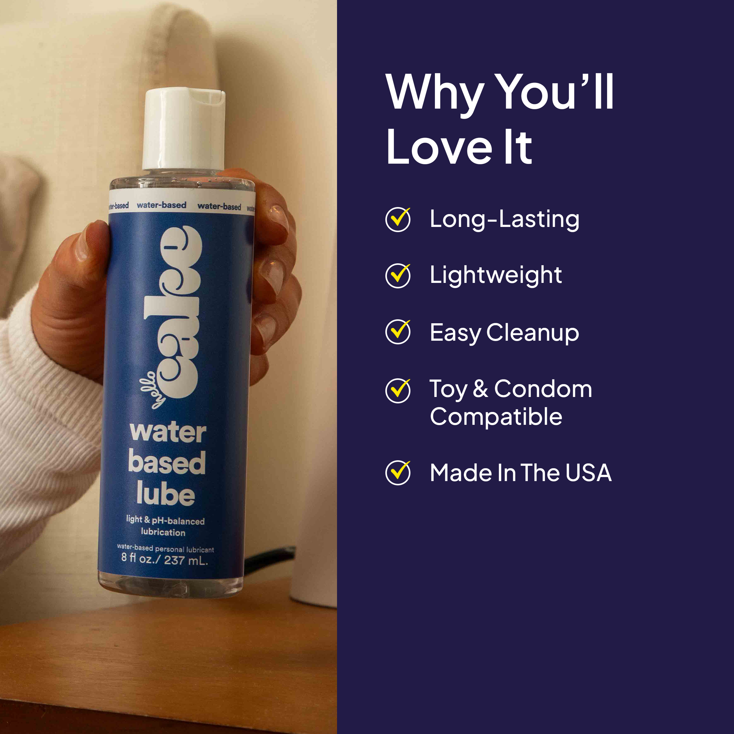 Water-Based Lube – 8 oz