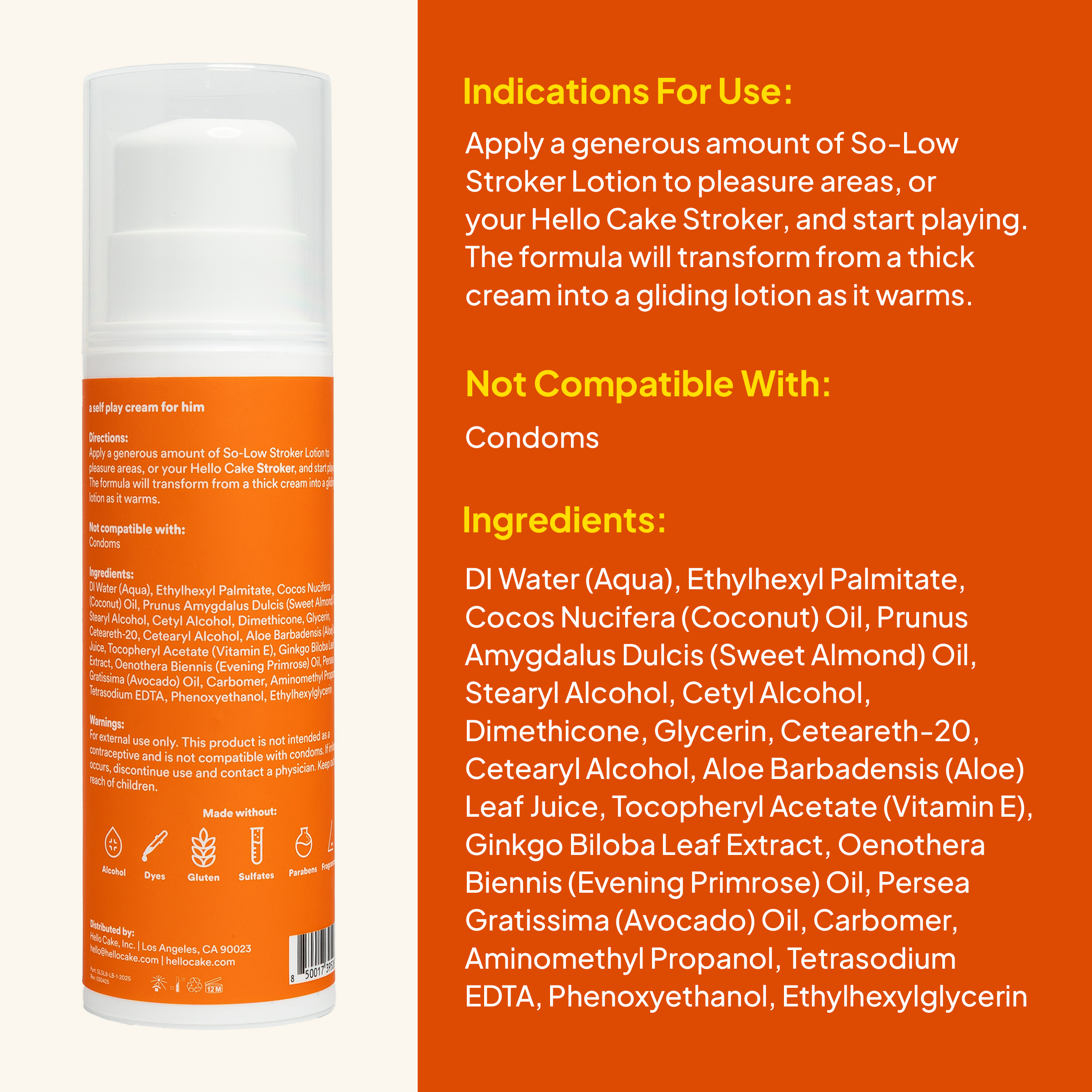 So-Low Stroker Lotion – 8 oz